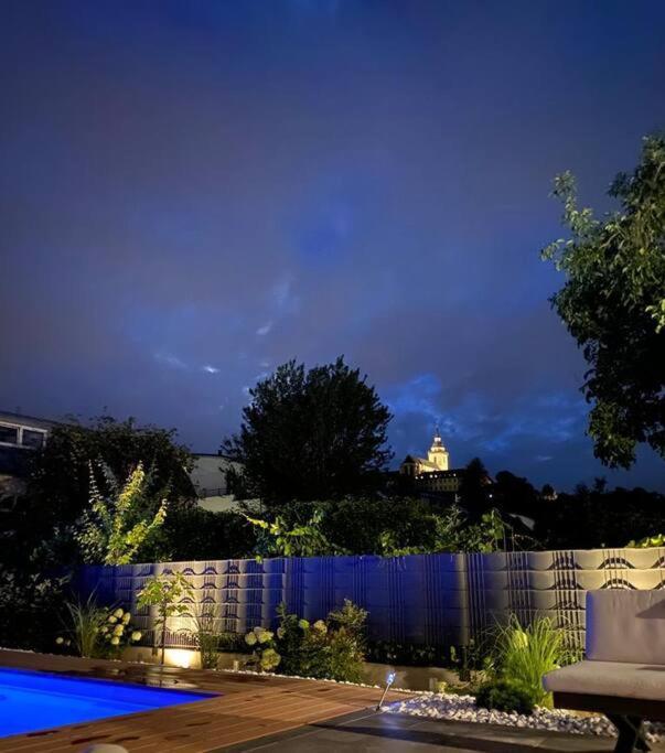 Villa Mit Pool 지그부르크 외부 사진